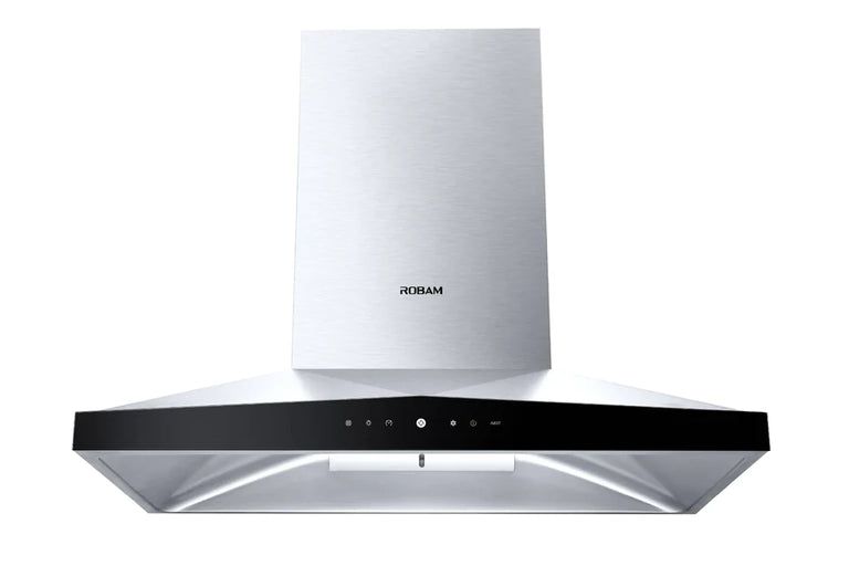 Robam 36 Inch Ducted Wall Mounted Range Hood in Stainless Steel, ROBAM-A837
