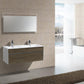 KubeBath Fitto 48 in. Havana Oak Wall Mount Modern Bathroom Vanity - Double Sink, S1200DCO