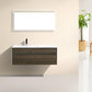KubeBath Fitto 48 in. Havana Oak Wall Mount Modern Bathroom Vanity - Single Sink, S1200SCO