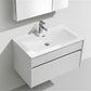 KubeBath Fitto 32 in. Wall Mount Modern Bathroom Vanity - High Gloss White, S800GW, S800GW