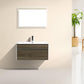 KubeBath Fitto 36 in. Havana Oak Wall Mount Modern Bathroom Vanity, S900CO