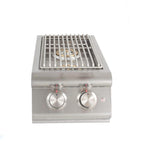 Blaze LTE Double Side Natural Gas Burner with Lights, BLZ-SB2LTE-NG