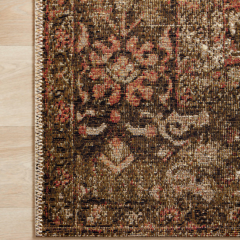 Loloi Rugs Sebastian Collection Rug in Rust, Tobacco - 10'6" x 13'9"