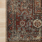 Loloi Rugs Sebastian Collection Rug in Natural, Brick - 10'6" x 13'9"
