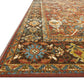 Loloi Rugs Sebastian Collection Rug in Red, Multi - 10'6" x 13'9"