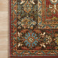 Loloi Rugs Sebastian Collection Rug in Red, Multi - 10'6" x 13'9"