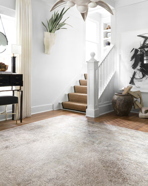 Loloi Rugs Sienne Collection Rug in Ivory, Pebble - 12'2" x 15'