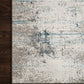 Loloi Rugs Sienne Collection Rug in Ivory, Ocean - 12'2" x 15'