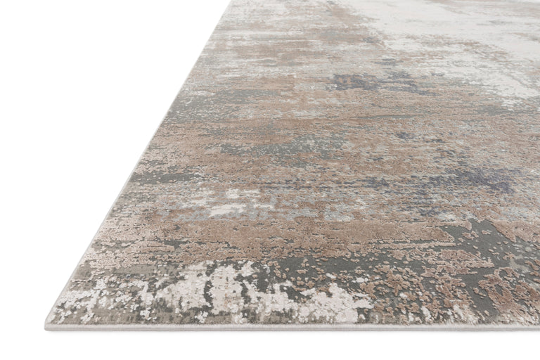 Loloi Rugs Sienne Collection Rug in Ivory, Sand - 6'7" x 9'2"