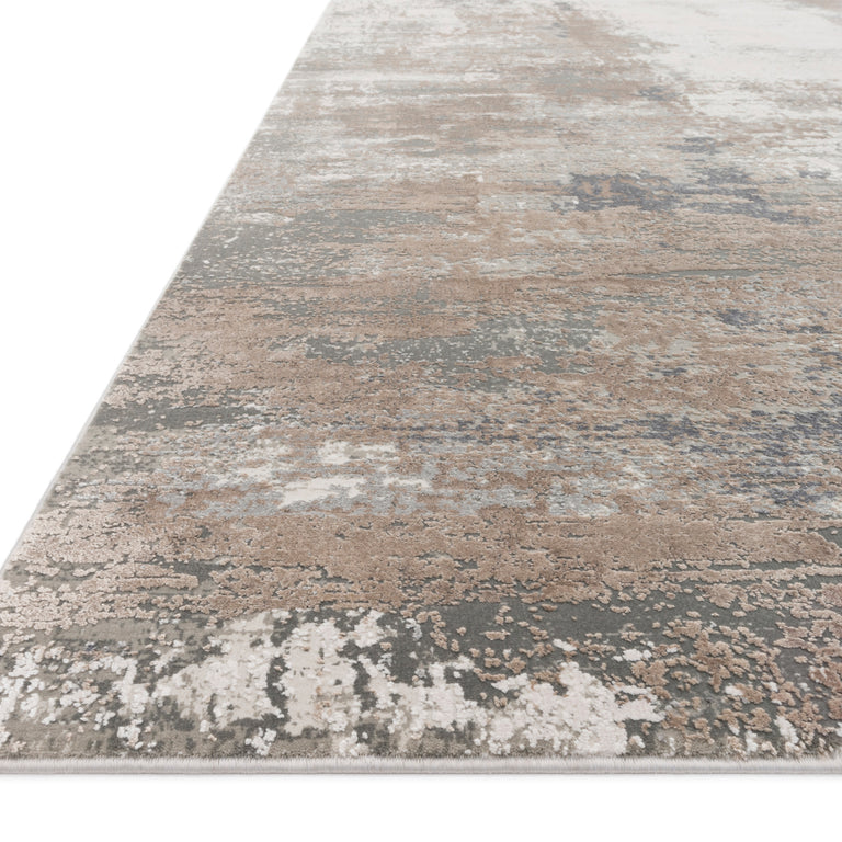 Loloi Rugs Sienne Collection Rug in Ivory, Sand - 2'7" x 12'0"