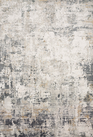 Loloi Rugs Sienne Collection Rug in Ivory, Granite - 12'2" x 15'