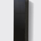 KubeBath Bliss 18" Wide by 59" High Linen Side Cabinet With Three Doors in Black Wood Finish, SLBS59-BK