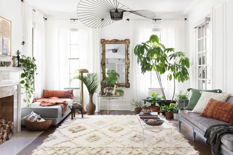 Loloi Rugs Symbology Collection Rug in Ivory, Slate - 9'3" x 13'