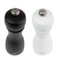 Peugeot Tahiti Duo Pepper and Salt Mill in Wood Matte Black and White 15 cm - 6in