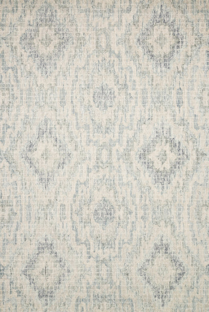Loloi Rugs Tatum Collection Rug in Slate, Silver - 9'3" x 13'