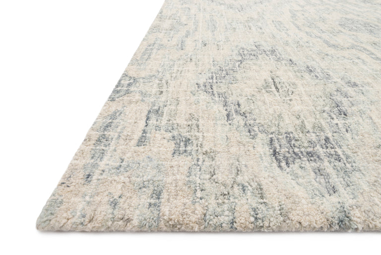 Loloi Rugs Tatum Collection Rug in Slate, Silver - 9'3" x 13'