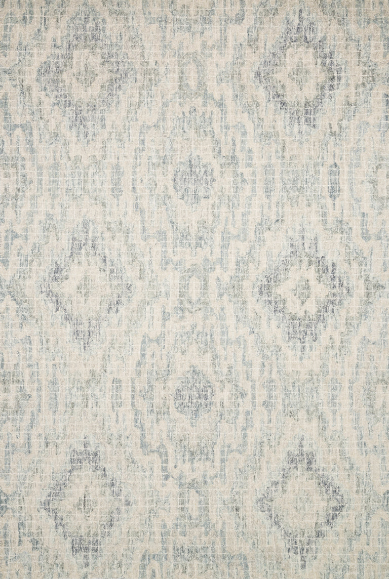 Loloi Rugs Tatum Collection Rug in Slate, Silver - 7'9" x 9'9"