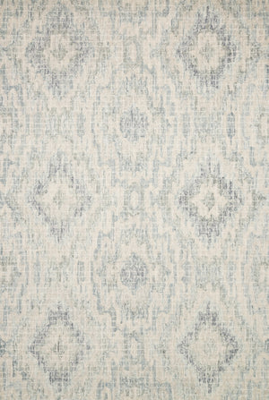 Loloi Rugs Tatum Collection Rug in Slate, Silver - 7'9" x 9'9"