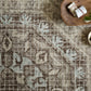 Loloi Rugs Tatum Collection Rug in Stone, Blue - 7'9" x 9'9"