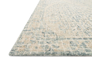 Loloi Rugs Tatum Collection Rug in Natural, Sky - 9'3" x 13'