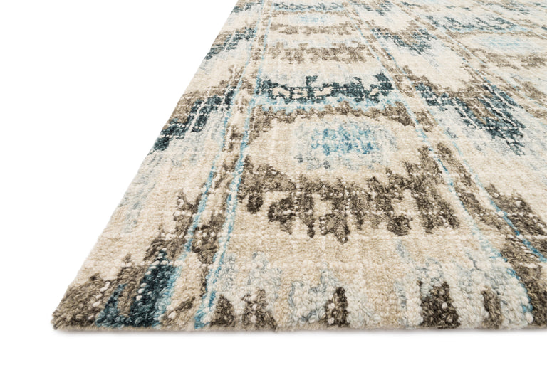 Loloi Rugs Tatum Collection Rug in Blue, Turquoise - 9'3" x 13'