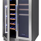Thor Kitchen 24 in. 21 Bottle & 95-Can Wine Cooler, TBC2401DI | Premium Home Source