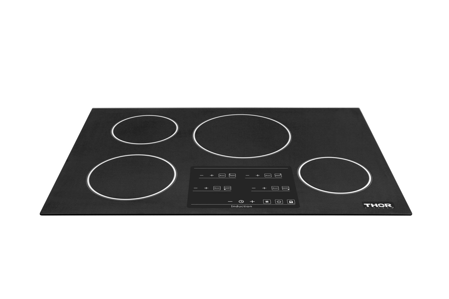 Thor Kitchen 30 in. Glass Induction Cooktop in Black with 4 Elements, TEC3001iC1 | Premium Home Source