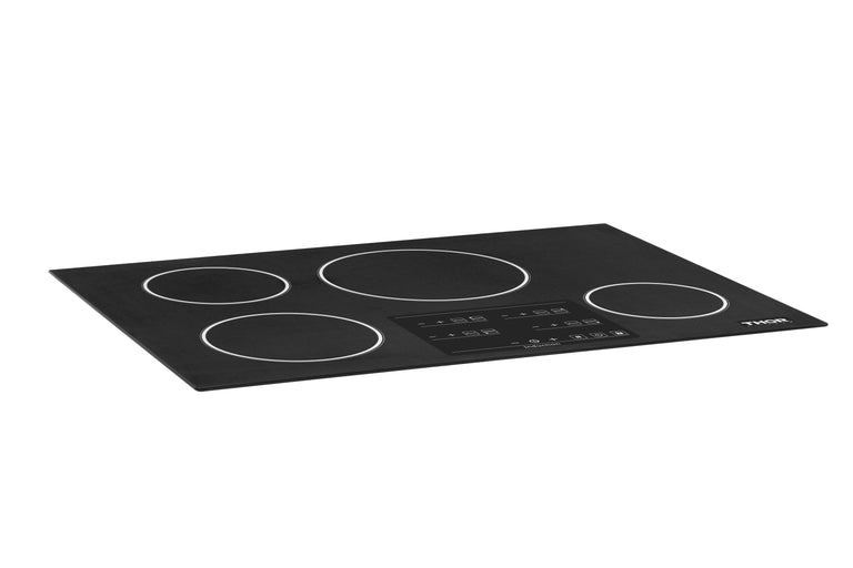 Thor Kitchen 30 in. Glass Induction Cooktop in Black with 4 Elements, TEC3001iC1 | Premium Home Source