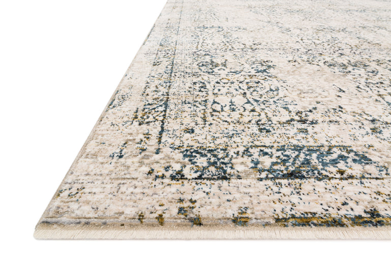 Loloi Rugs Theia Collection Rug in Natural, Ocean - 11'6" x 16'