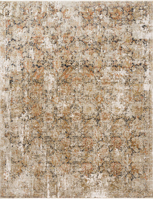 Loloi Rugs Theia Collection Rug in Taupe, Gold - 9'5" x 12'10"