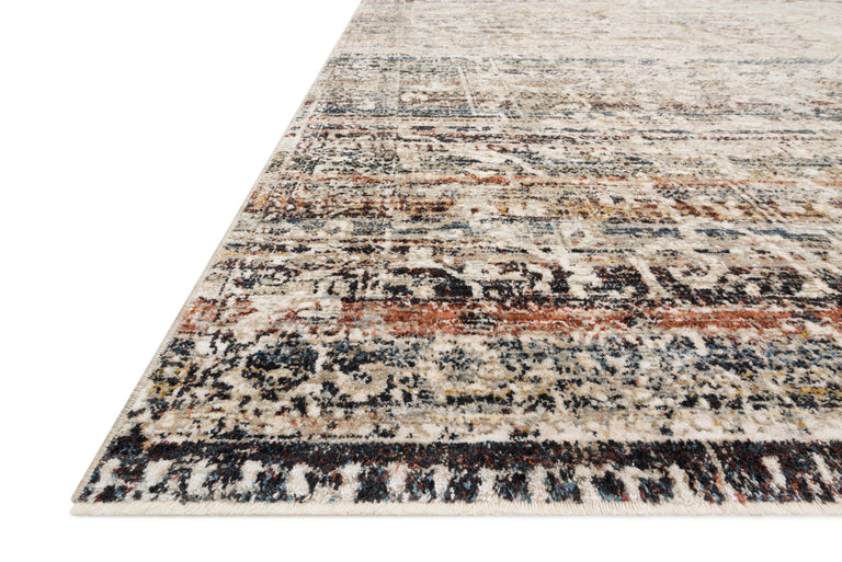 Loloi Rugs Theia Collection Rug in Taupe, Multi - 9'5" x 12'10"
