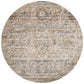 Loloi Rugs Theia Collection Rug in Taupe, Multi - 6'7" x 9'6"
