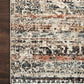 Loloi Rugs Theia Collection Rug in Taupe, Multi - 6'7" x 9'6"