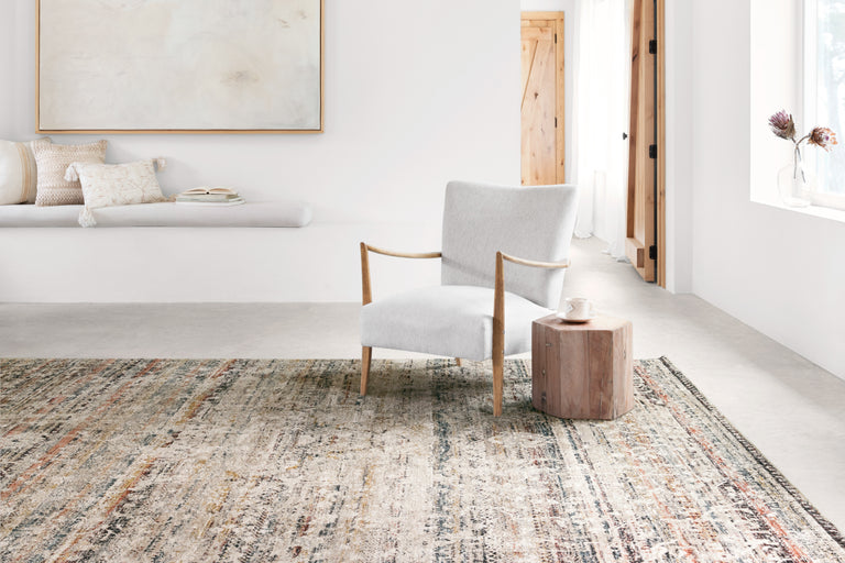 Loloi Rugs Theia Collection Rug in Taupe, Multi - 11'6" x 16'
