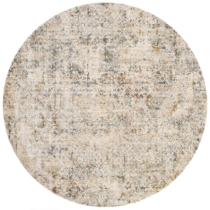 Loloi Rugs Theia Collection Rug in Multi, Natural - 7'10" x 7'10"