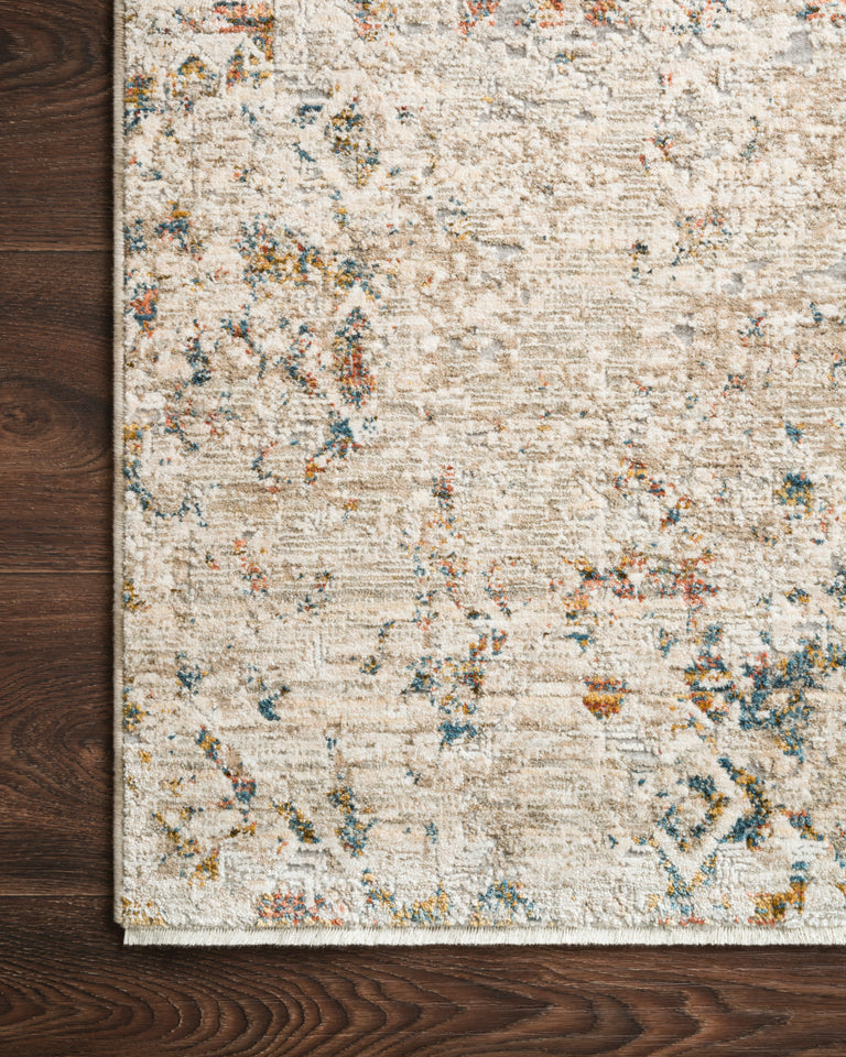 Loloi Rugs Theia Collection Rug in Multi, Natural - 11'6" x 16'