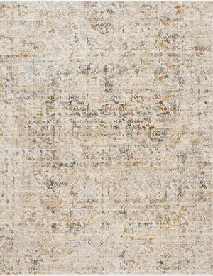 Loloi Rugs Theia Collection Rug in Multi, Natural - 6'7" x 9'6"