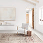 Loloi Rugs Theia Collection Rug in Taupe, Brick - 7'10" x 7'10"