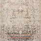 Loloi Rugs Theia Collection Rug in Taupe, Brick - 7'10" x 7'10"