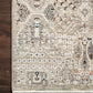 Loloi Rugs Theia Collection Rug in Granite, Ivory - 7'10" x 10'