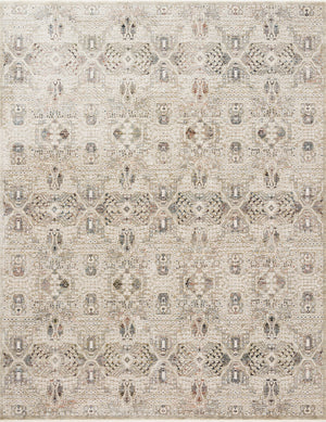 Loloi Rugs Theia Collection Rug in Granite, Ivory - 6'7" x 9'6"