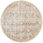 Loloi Rugs Theia Collection Rug in Natural, Rust - 6'7" x 9'6"