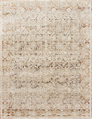 Loloi Rugs Theia Collection Rug in Natural, Rust - 6'7" x 9'6"