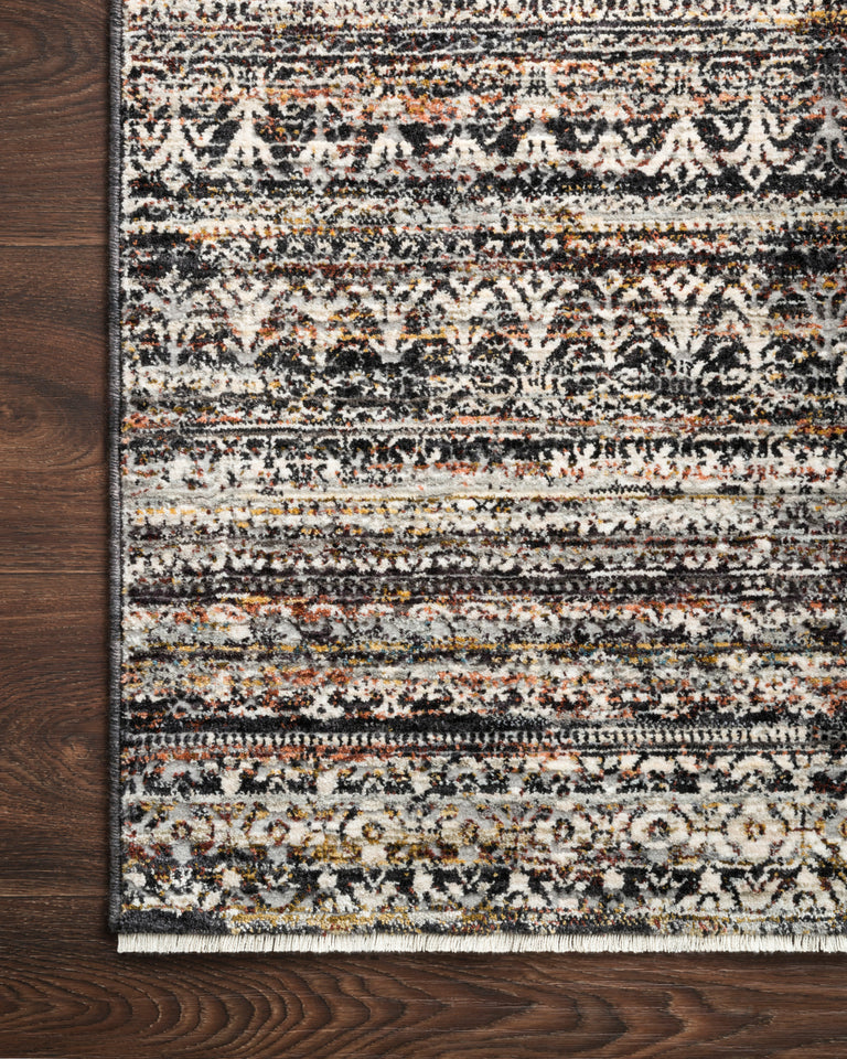 Loloi Rugs Theia Collection Rug in Grey, Multi - 7'10" x 7'10"