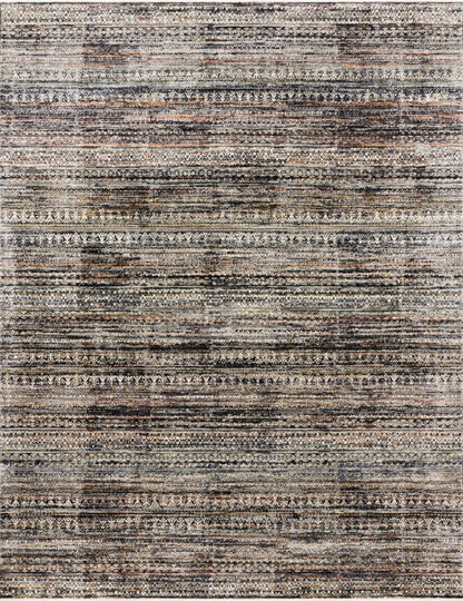 Loloi Rugs Theia Collection Rug in Grey, Multi - 6'7" x 9'6"