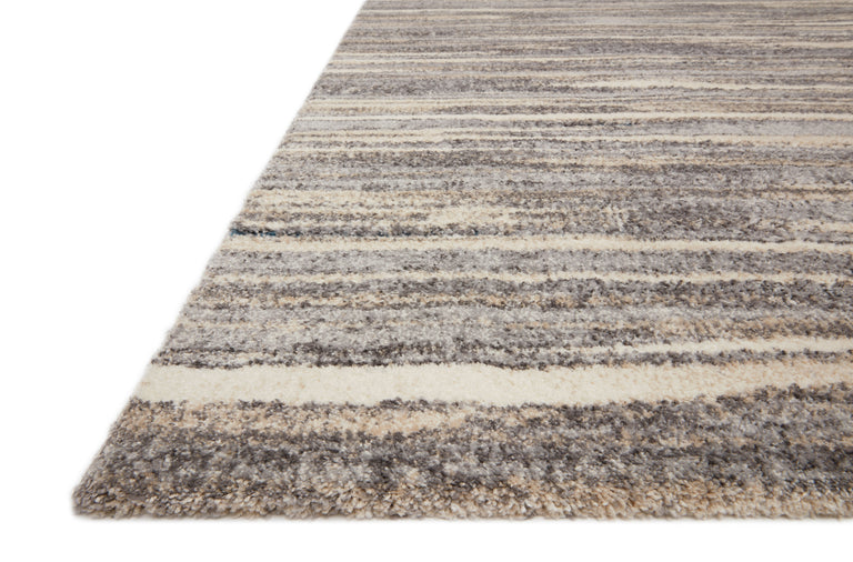 Loloi Rugs Theory Collection Rug in Mist, Beige - 9'6" x 13'