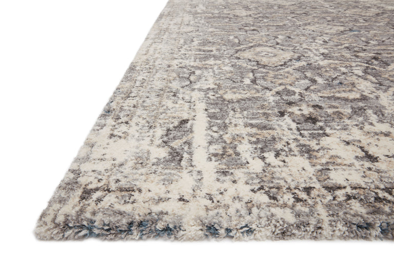 Loloi Rugs Theory Collection Rug in Natural, Grey - 7'10" x 10'10"