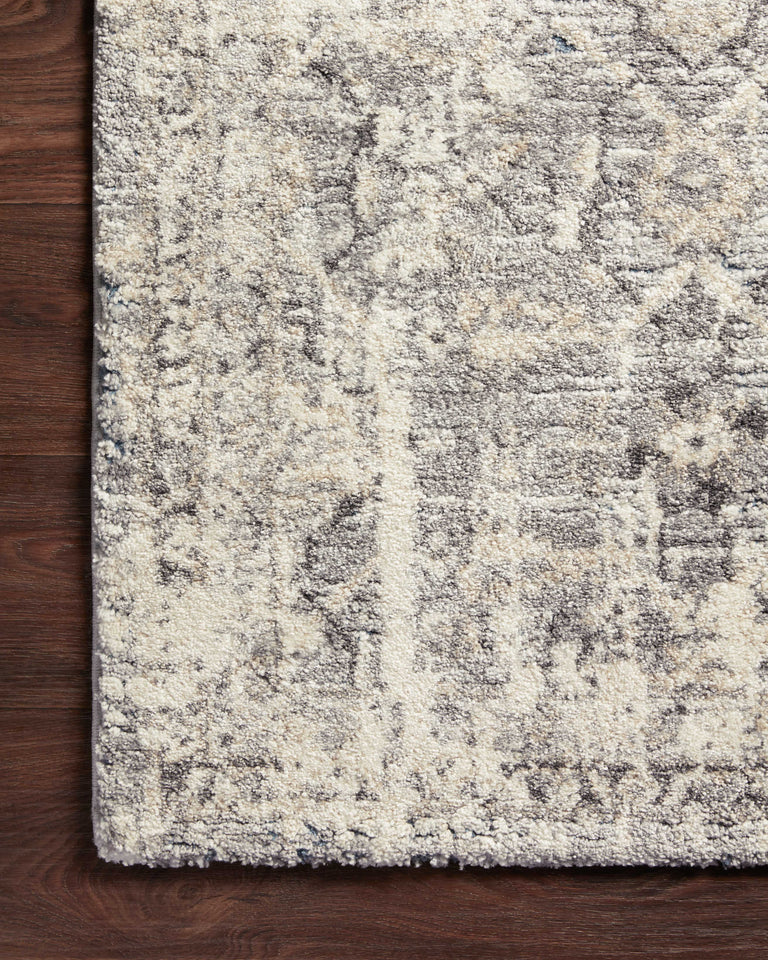 Loloi Rugs Theory Collection Rug in Natural, Grey - 9'6" x 13'