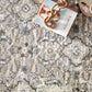 Loloi Rugs Theory Collection Rug in Natural, Grey - 9'6" x 13'