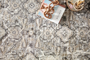 Loloi Rugs Theory Collection Rug in Natural, Grey - 9'6" x 13'